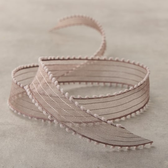 1" x 5yd. Silver Sheer Ribbon by Celebrate It™ Classic